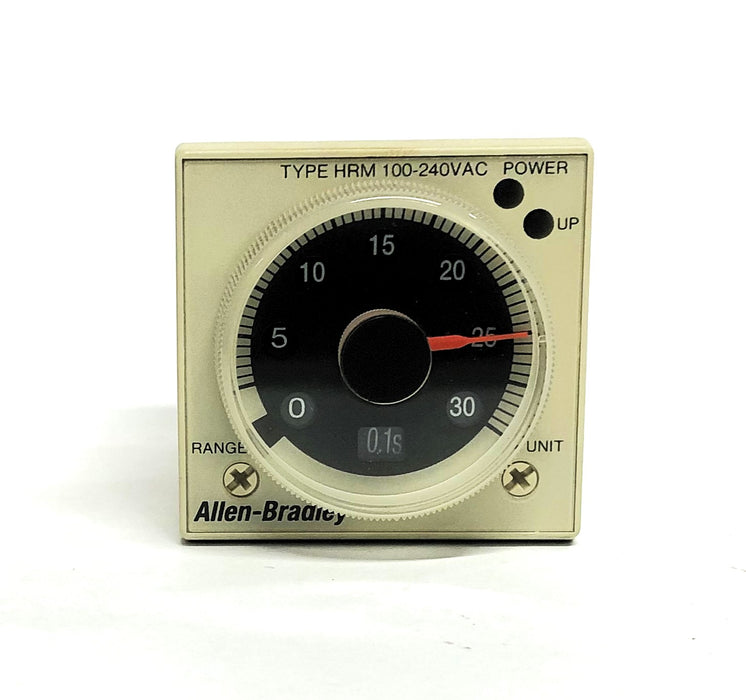 Allen-Bradley Type H 100-240VAC Series B On Delay Timing Relay 700-HRM12TA17 NOS