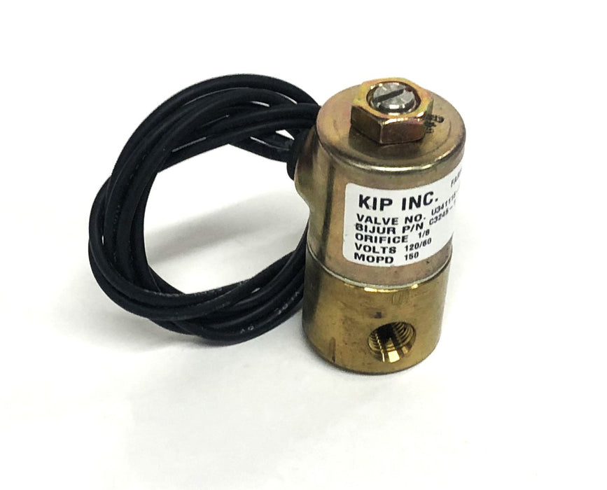 Kip Inc Bijur C3245-1 1/8 Inch 120/60V 150MOPD Solenoid Valve U341115-0141 NOS