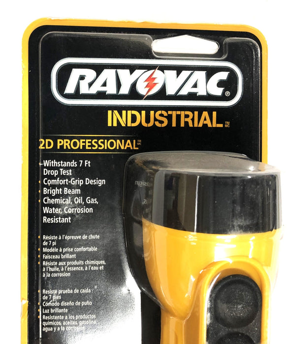 Rayovac Industrial 2D Professional Flashlight IN2 NOS