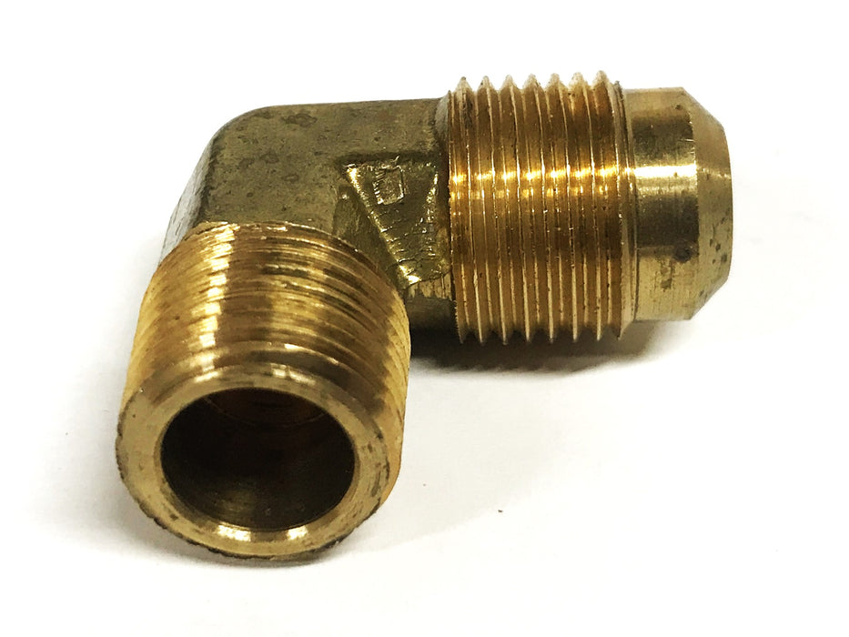 Anderson Metals Brass 1/2 inch x 3/8 inch 90 Degree Elbow 409 [Lot of 10] NOS