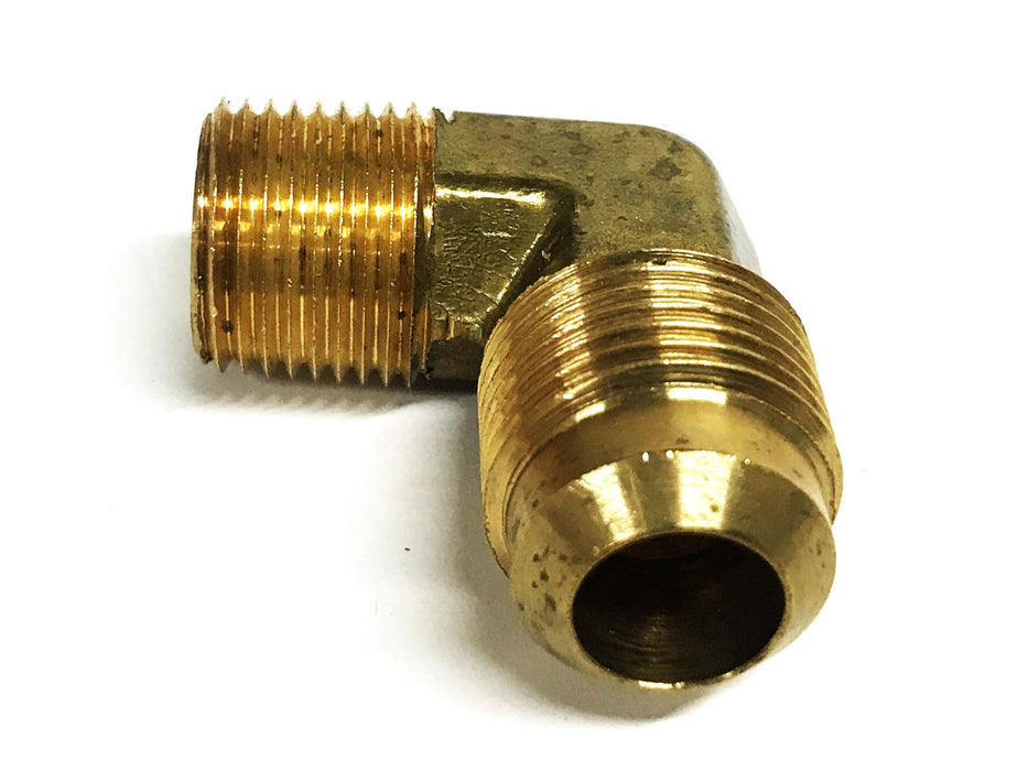 Anderson Metals Brass 1/2 inch x 3/8 inch 90 Degree Elbow 409 [Lot of 10] NOS