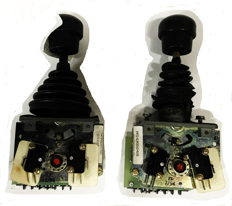 OEM Controls Inc. Type MS4 Joystick Controller MS4M8048 [Lot of 2] PARTS ONLY