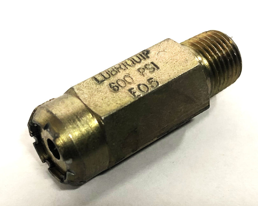 Lubriquip 7/16-14 600psi Valve E05 [Lot of 3] NOS
