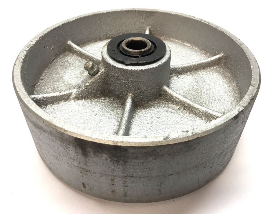 Unbranded 6" x 2" Semi Steel Cast Iron Wheel with Needle Roller Bearing USED