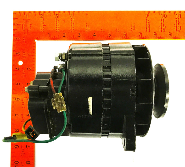 Yale Black Single Groove Pulley Alternator for GCL060 Forklift 8MR2054F NOS