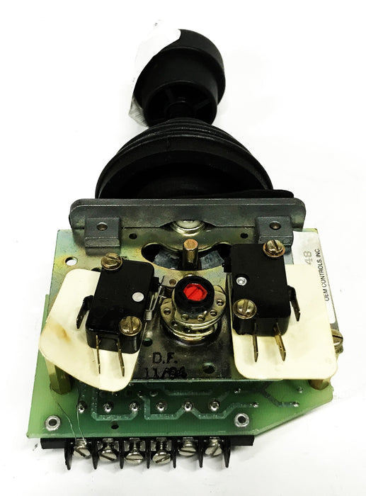 OEM Controls Inc. Type MS4 Joystick Controller MS4M8048 [Lot of 2] PARTS ONLY