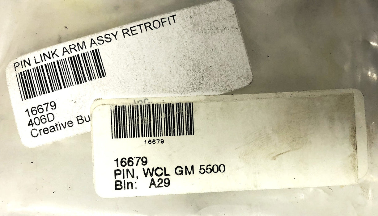 Ricon Pin Link Arm Assembly Retrofit 16679 NOS