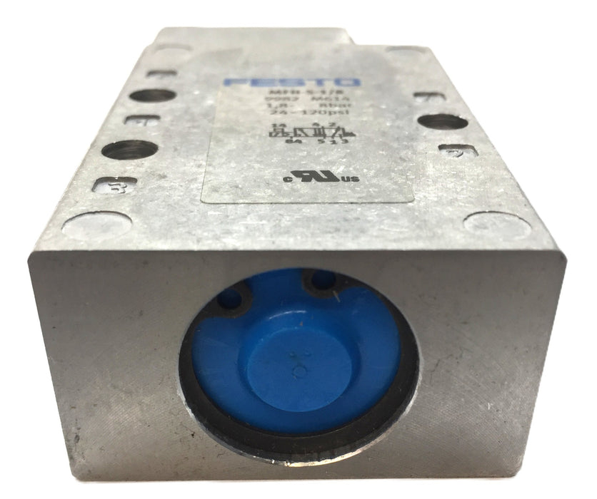 Festo 1.8-8Bar 24-120psi Air Solenoid Valve MFH-5-1/8 (9982 M614) NOS