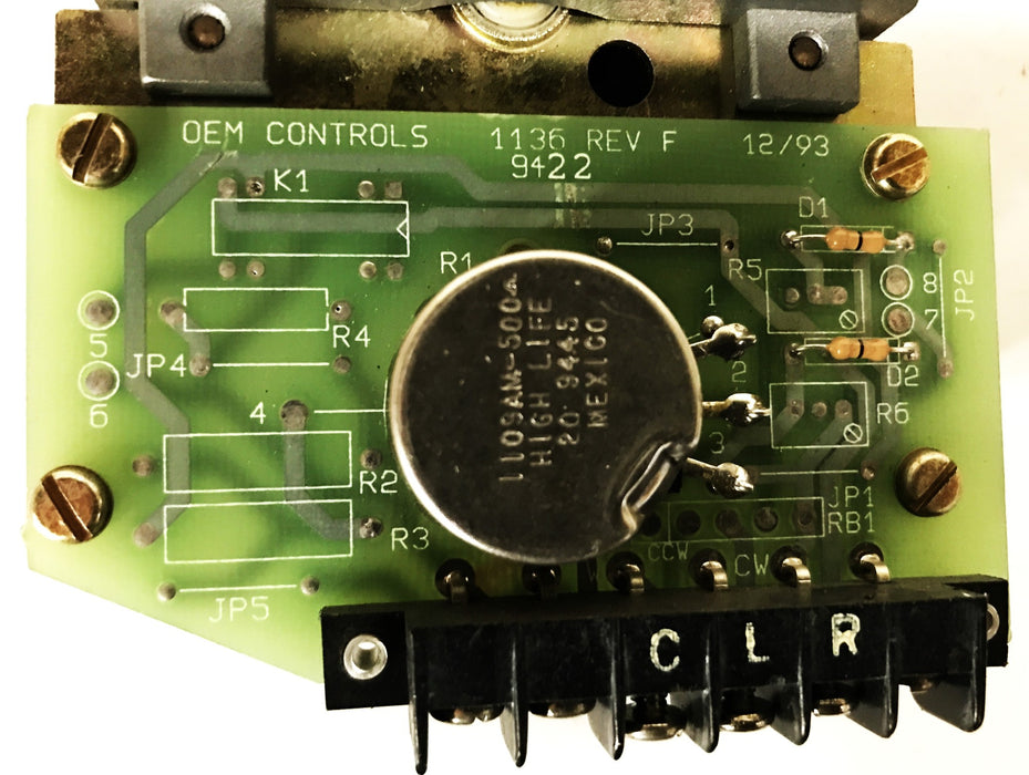 OEM Controls Inc. Type MS4 Joystick Controller MS4M8048 [Lot of 2] PARTS ONLY