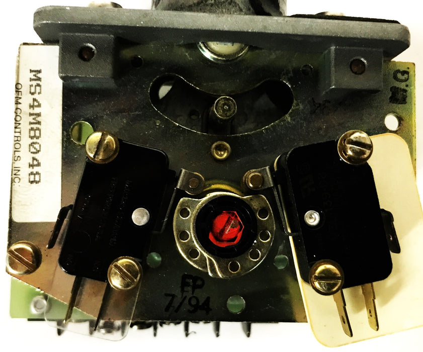 OEM Controls Inc. Type MS4 Joystick Controller MS4M8048 [Lot of 2] PARTS ONLY