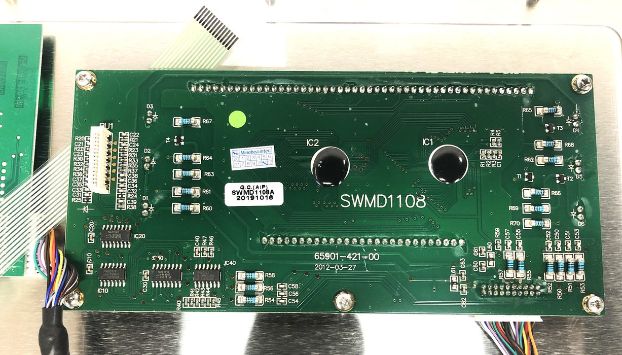 Minebea Intec Combics 2 Display Panel SWMD1108 (XZF-65952-020-00) NOS