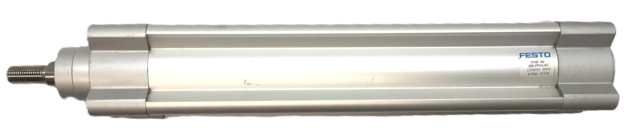 Festo Pneumatic Cylinder DSBC-40-200-PPSA-N3 (1376910 M808) NOS