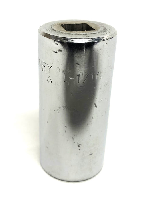Bonney AL34 12 Point Deep Socket Drive 1-1/16 Inch USED
