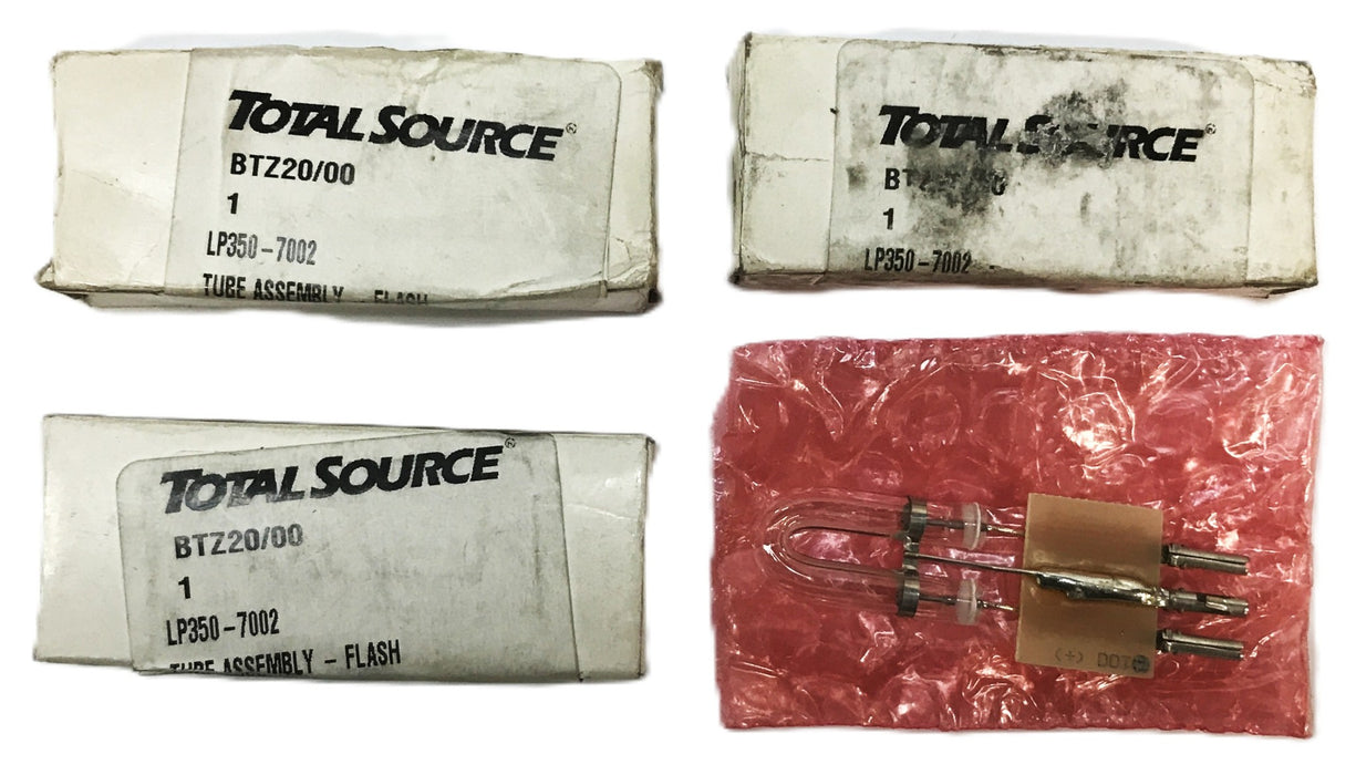 Total Source Flash Tube Assembly LP350-7002 [Lot of 3] NOS