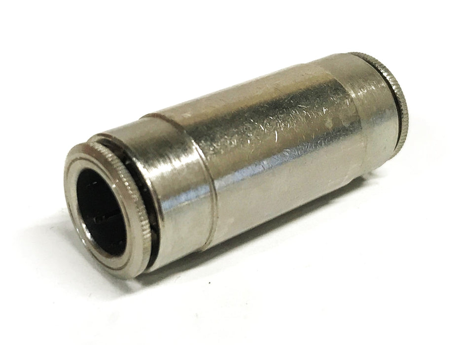 Unbranded 3/8 inch Pneumatic Straight Push Connector [Lot of 9] NOS