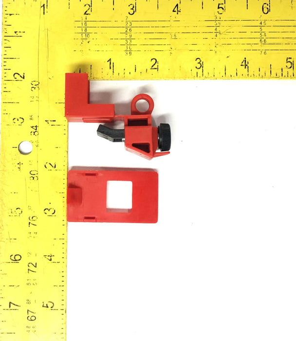 Brady 277V No-Hole Circuit Breaker Lock-Out 65396 [Lot of 2] NOS