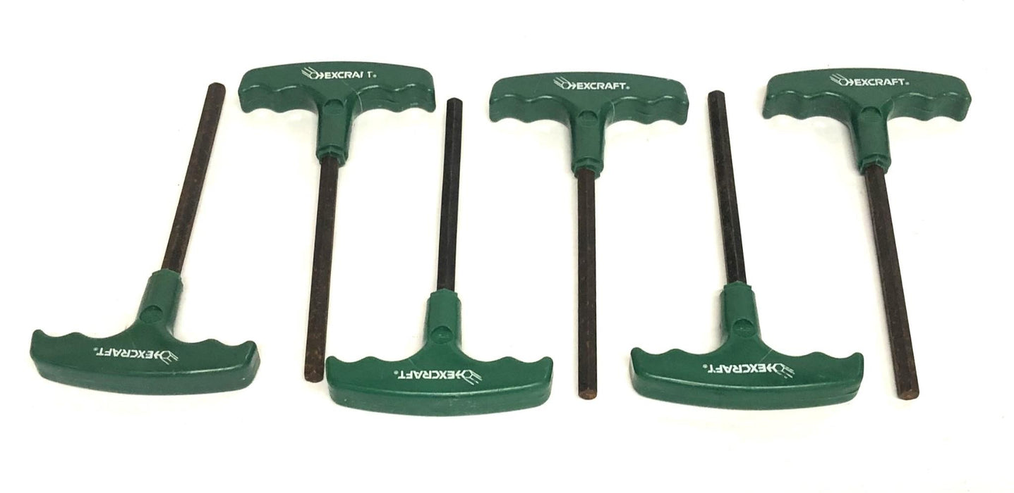 Hexcraft TWrench Allen Key With Grip 80mm [Lot of 6] NOS