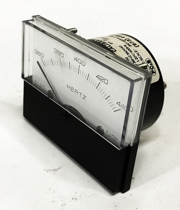 Hoyt Electrical Instruments 360-440Hz Frequency Meter 3126HZ36440 NOS