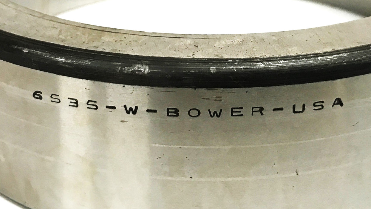 Bower 6-3/8 inch Tapered Roller Bearing Cup 6535-W NOS