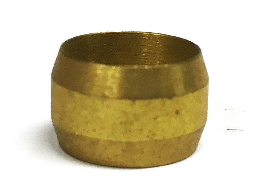 Unbranded 1/2 inch Brass Sleeve Ferrule [Lot of 119] NOS