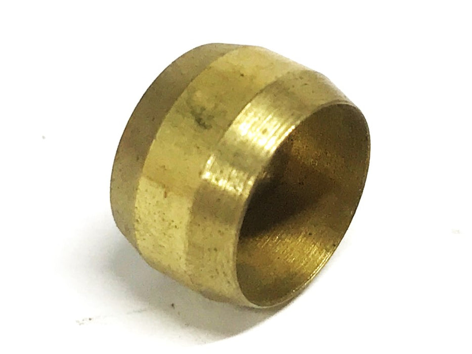 Unbranded 1/2 inch Brass Sleeve Ferrule [Lot of 119] NOS