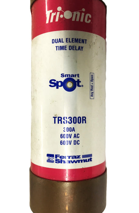 Ferraz Shawmut Trionic Duel Element Time Delay Fuse TRS300R [Lot of 2] NOS