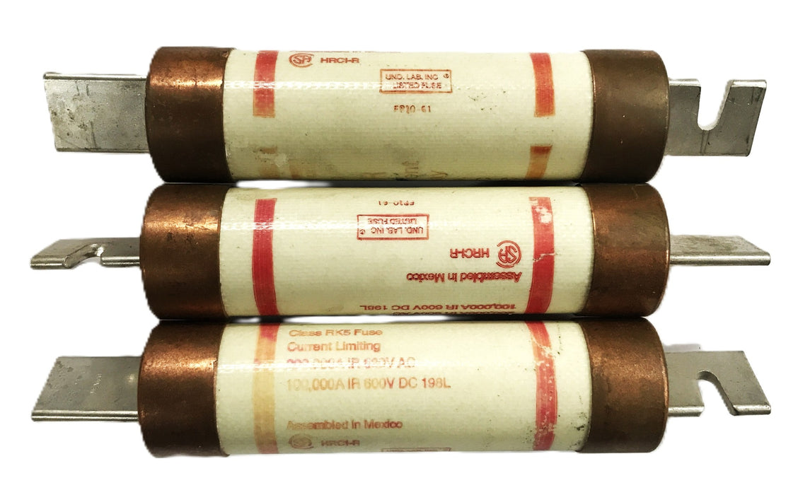 Ferraz Shawmut Tronic Duel Element Time Delay Fuse TRS150R [Lot of 3] NOS