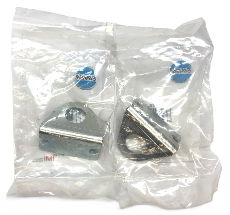 Bimba Pneumatic Air Cylinder Foot Bracket D-129 [Lot of 2] NOS