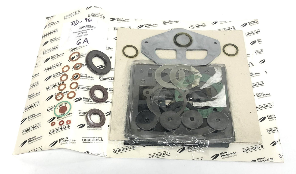 Gardner Denver Elmo Rietschle CLFG 81 Dichtungssatz/Gasket Kit 101419-0101 NOS
