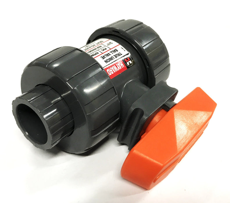 Hayward 3/4 inch PVC True Union Ball Valve TB1075STE NOS