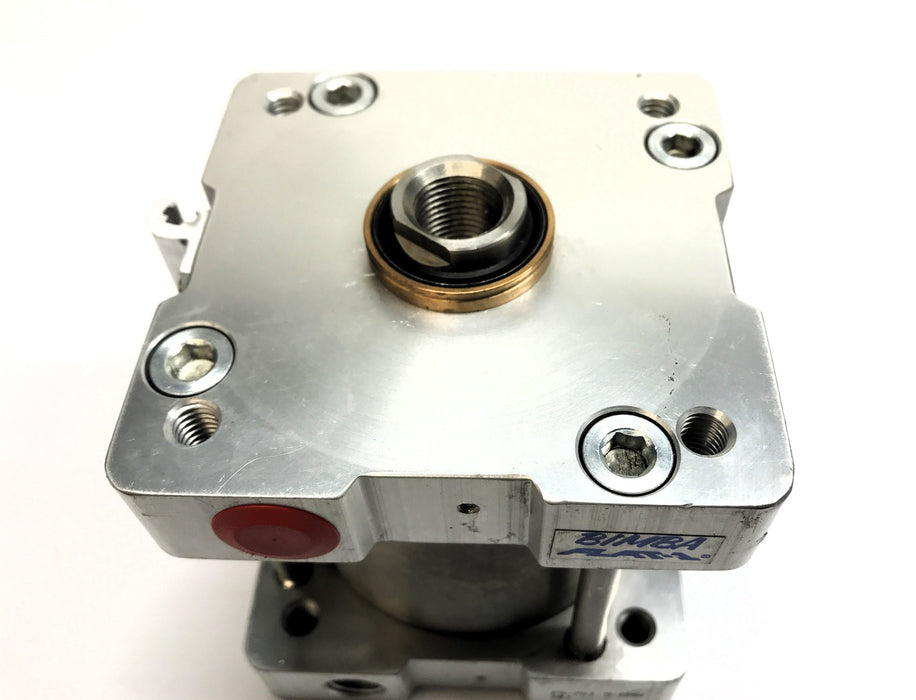 Bimba Flat-1 Pneumatic Cylinder (Missing 1 Plug) FS-701.5-GMW USED