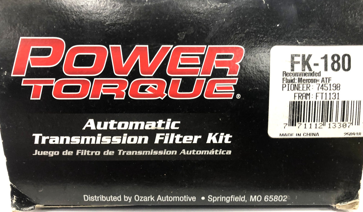 Power Torque Automatic Transmission Filter Kit FK-180 NOS
