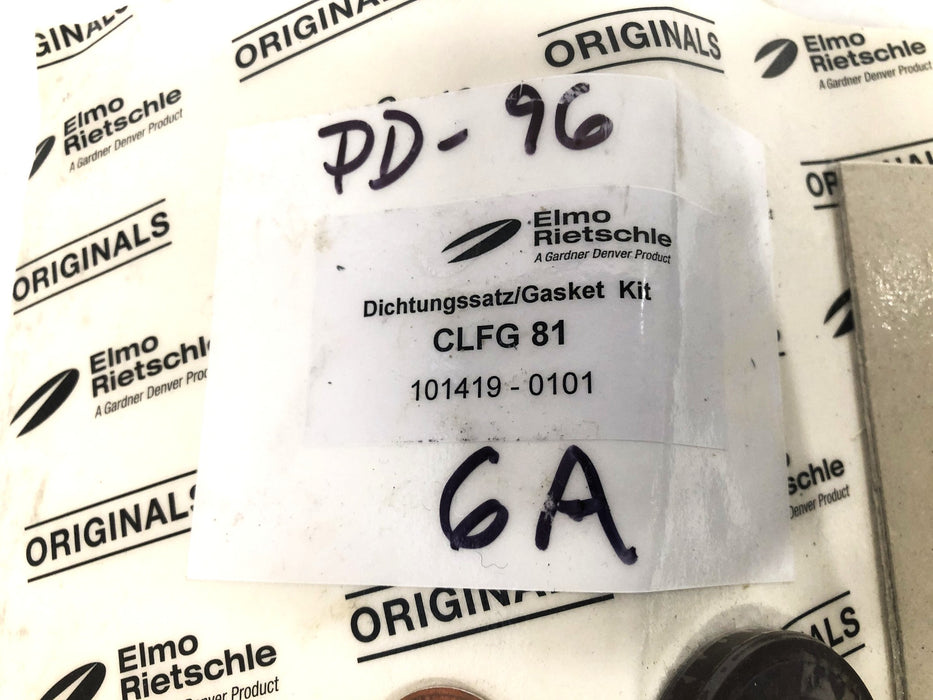 Gardner Denver Elmo Rietschle CLFG 81 Dichtungssatz/Gasket Kit 101419-0101 NOS