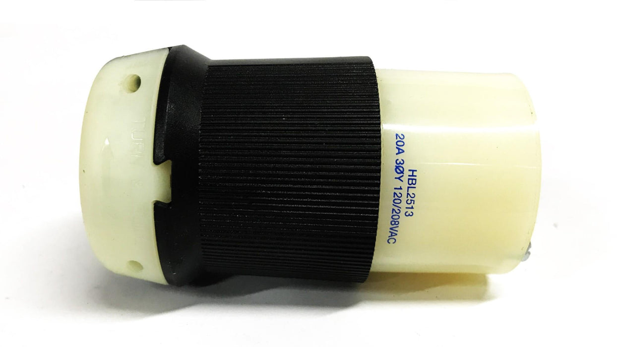 Hubbell Twist-Lock AC Connector HBL2513 NOS