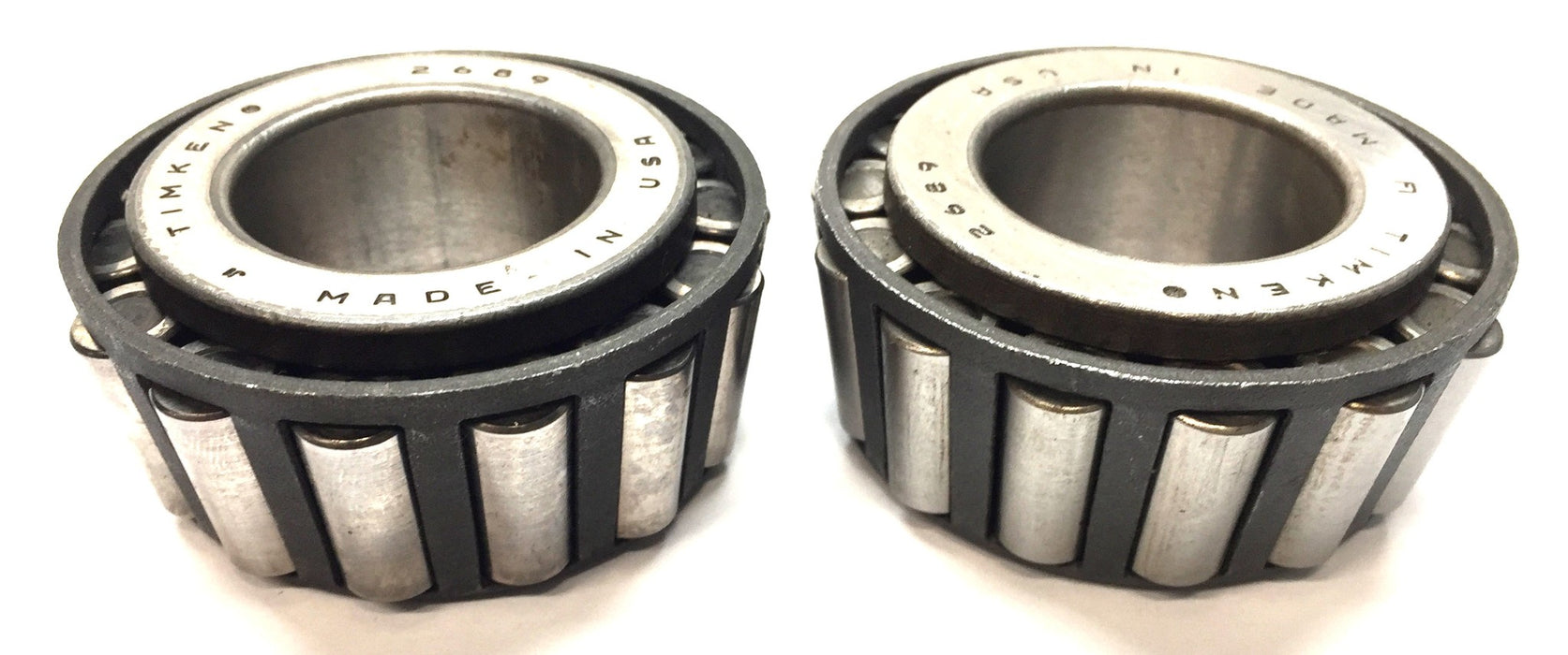 Timken Tapered Roller Bearing Cone 2689 (No Box) [Lot of 2] NOS