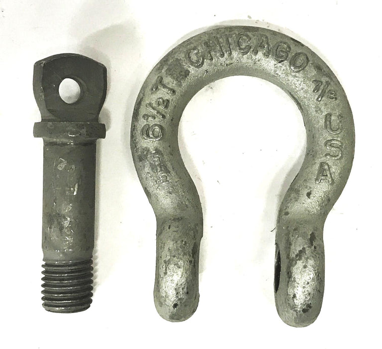 Chicago 7/8 inch Screw Pin Shackle G-209 (6-1/2T) NOS