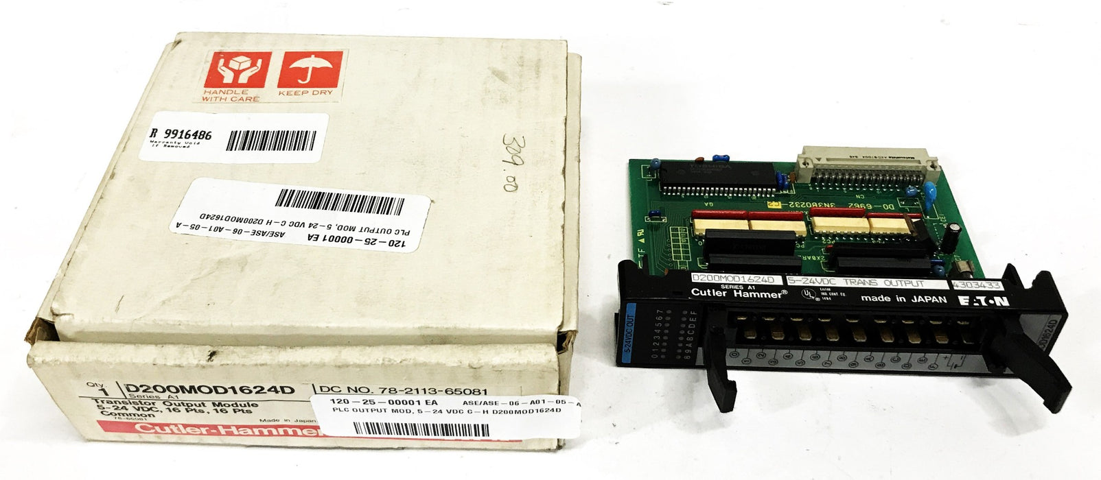 Cutler-Hammer AC/DC Input Module D200MOD1624D NOS