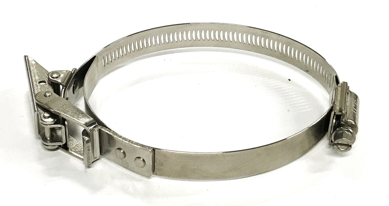 McMaster-Carr 304 Stainless Steel Quick-Release Duct Hose Clamp 5215K11 NOS