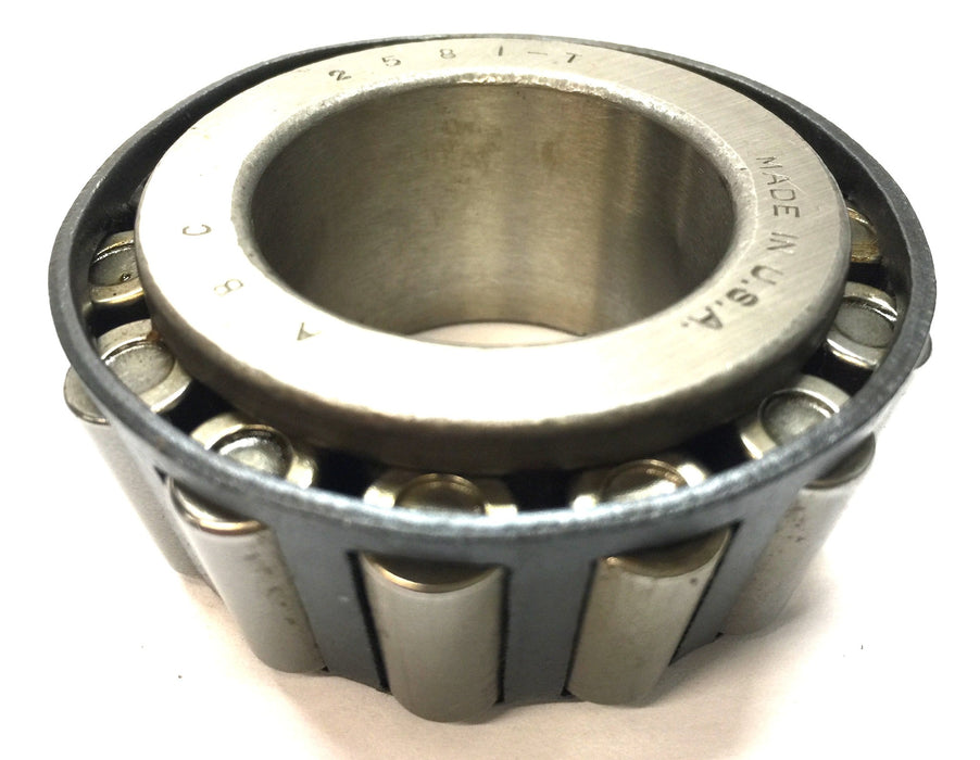 ABC Tapered Roller Bearing 2581-T (No Box) NOS