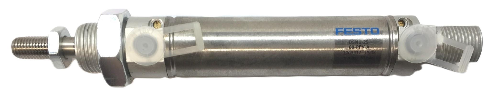 Festo Pneumatic Cylinder DSNU-25-60-PPV-A (1908317 P908) NOS