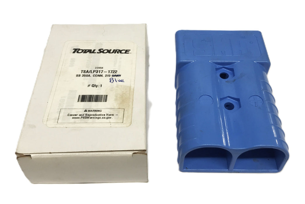 Total Source Blue Connector 2/0 Module (No Leads) LP317-1722 NOS