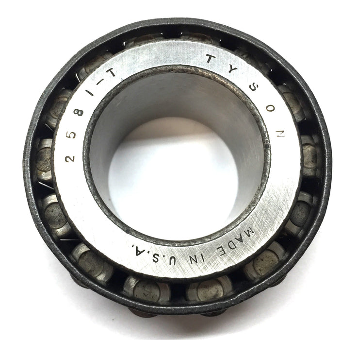Tyson Tapered Roller Bearing 2581-T (No Box) NOS