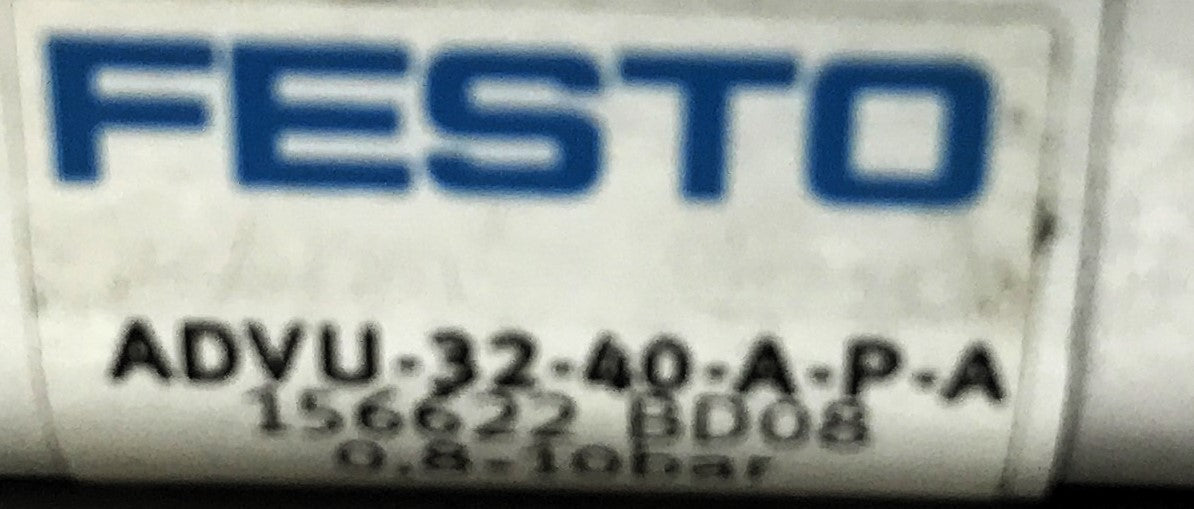 Festo Double Acting Compact Pneumatic Cylinder ADVU-32-40-A-P-A NOS