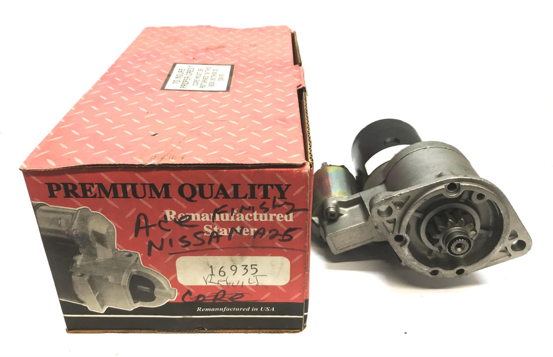 Nissan Industrial Forklift Starter 16935 REMANUFACTURED