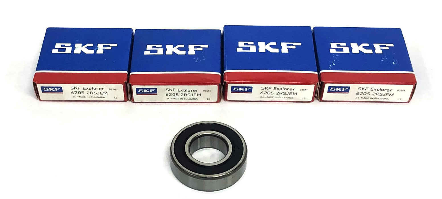 SKF Explorer Ball Bearing 6205-2RSJEM [Lot of 4] NOS