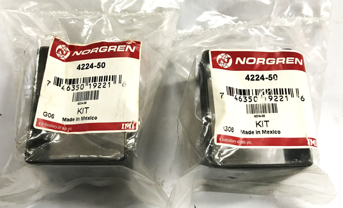 Norgren Wall Mounting Bracket Kit 4224-50 [Lot of 2] NOS