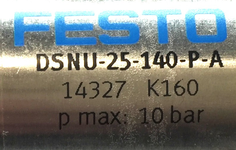 Festo Pneumatic Cylinder DSNU-25-140-P-A (14327 K160) NOS