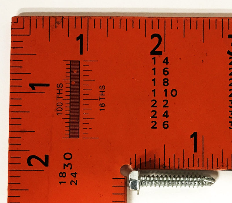 Askew Hardware #10 x 1 inch Self-Drilling Hex Washer Tap Screws [Lot of 375] NOS