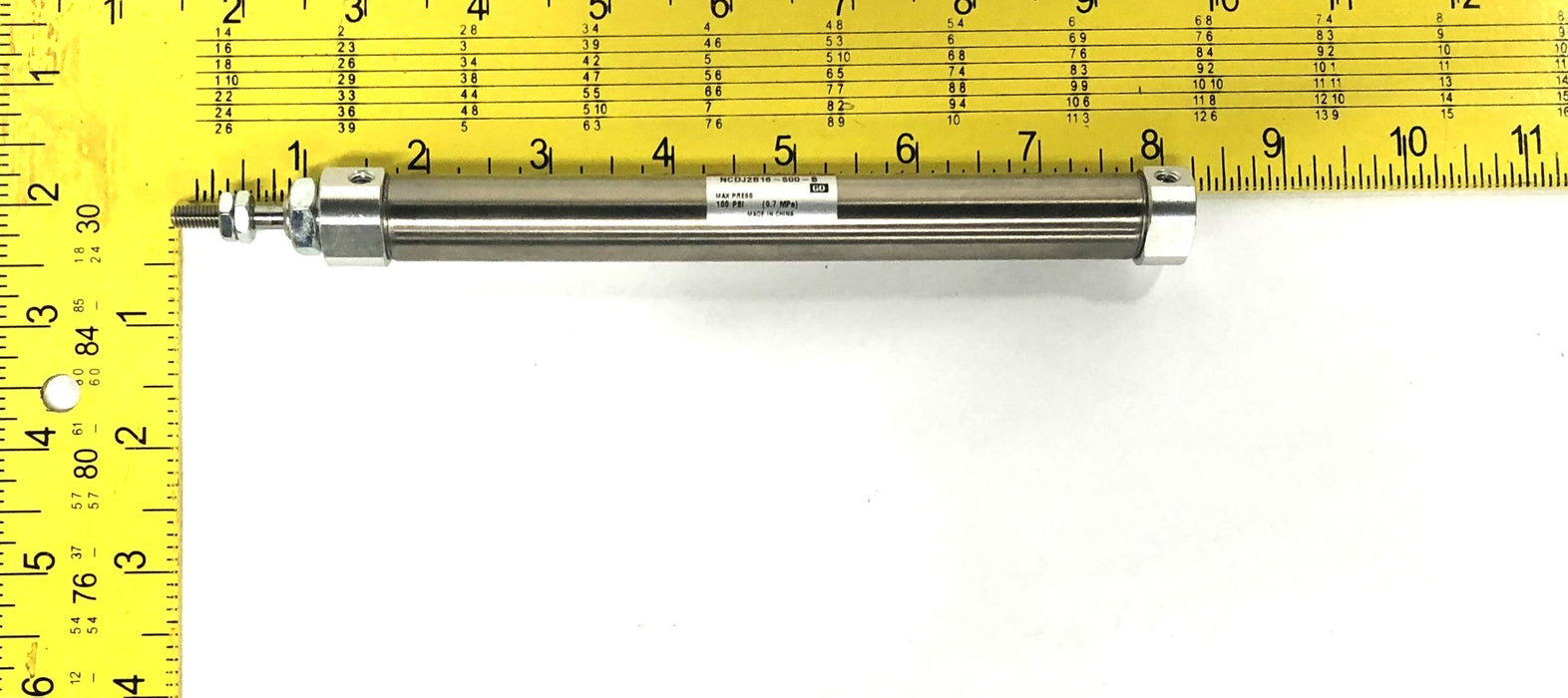 SMC 100psi 0.7MPa Pneumatic Cylinder NCDJ2B16-500-B NOS