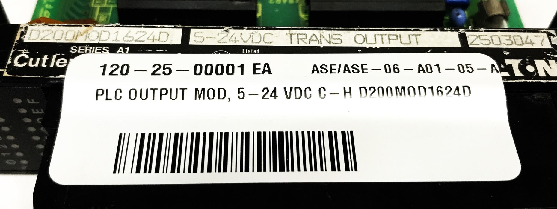 Cutler Hammer AC/DC Input Module D200MOD1624D NOS